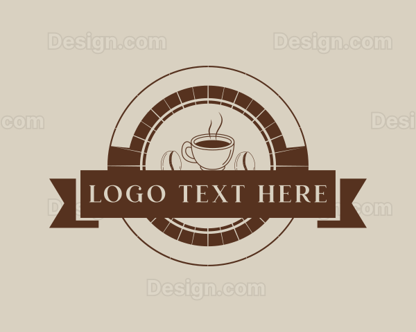 Coffee Beverage Shop Logo