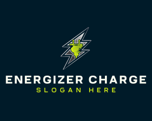 Electric Plug Energy logo design