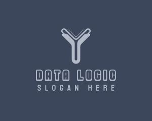 Tech Software Letter Y logo