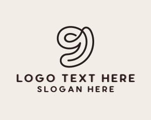 Doodle Creative Agency Letter G logo