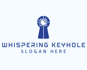 Keyhole Virus Infection logo design