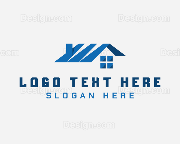 Blue Home Roofing Logo