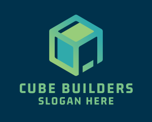 Web Developer Cube  logo design