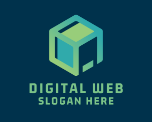 Web Developer Cube  logo