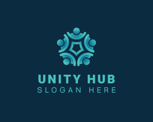 Unity Manpower People logo design