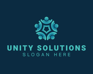 Unity Manpower People logo design