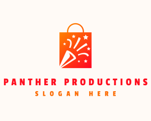 Party Shopping Bag Product logo design