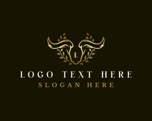 Animal Horn Wreath logo