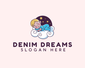 Bedtime Sleep Baby logo design