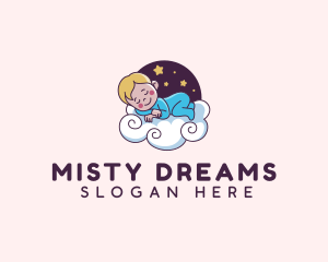 Bedtime Sleep Baby logo design