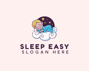 Bedtime Sleep Baby logo design