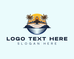 Airplane Travel Vacation logo