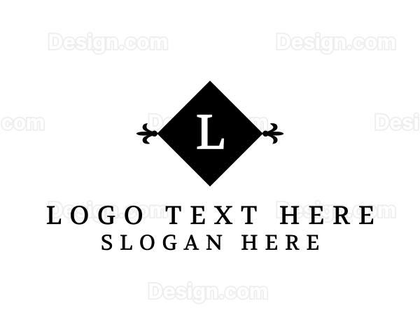 Elegant Diamond Jewelry Logo