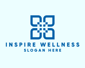 Flower Wellness Spa logo design