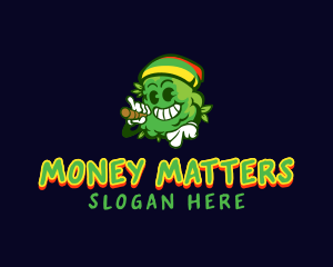 Reggae Cannabis Marijuana logo