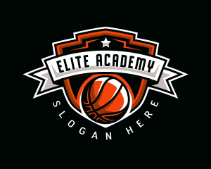 Basketball Hoops Sports logo design