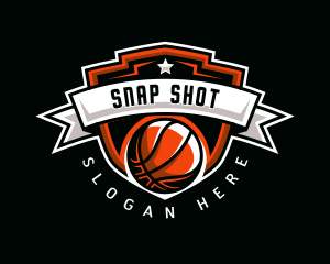 Basketball Hoops Sports logo