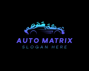 Auto Car Wash logo design