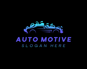 Auto Car Wash logo design