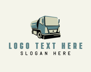 Delivery Truck Courier logo