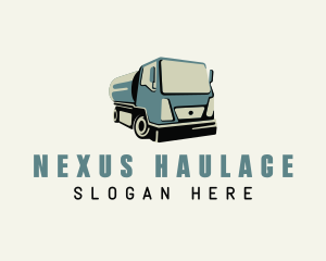 Delivery Truck Courier logo design