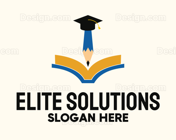 Classroom Note Graduation Logo