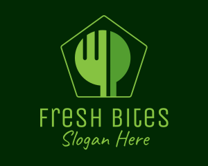 Fork Knife Tree Cafeteria logo