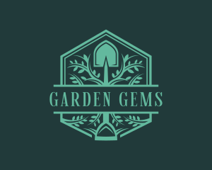 Plant Shovel Gardening logo