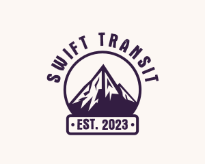 Outdoor Mountain Hiking Logo