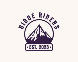 Outdoor Mountain Hiking logo design