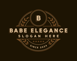 Classic Wreath Business logo design