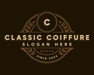 Classic Wreath Business logo design