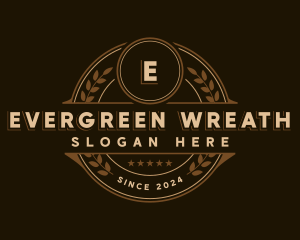 Classic Wreath Business logo design