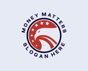 Patriotic Politician Eagle logo