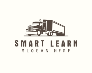 Trucking Transport Logistic Logo