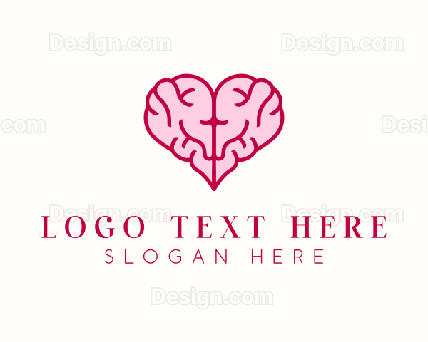 Brain Heart Love Logo