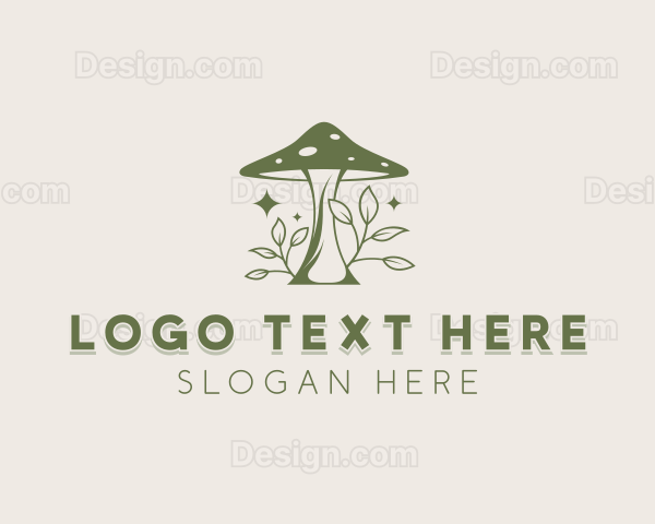 Organic Mushroom Gardening Logo