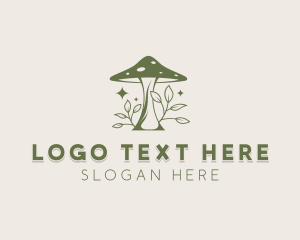 Organic Mushroom Gardening  logo