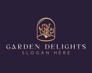 Tree Branch Plant logo design