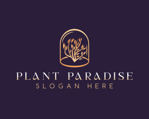 Tree Branch Plant logo design