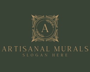 Ornament Boutique Frame logo design