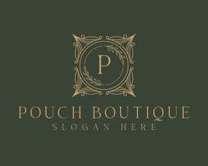 Ornament Boutique Frame logo design