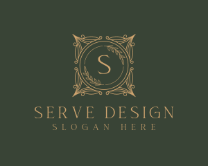 Ornament Boutique Frame logo design