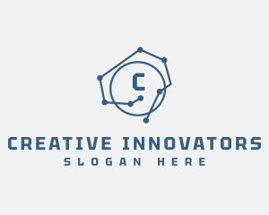 Digital Tech innovation  logo design