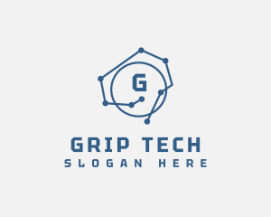 Digital Tech innovation  logo design