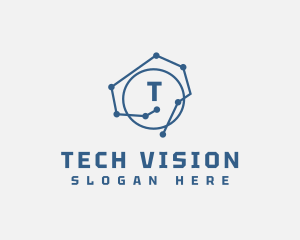 Digital Tech innovation  logo design