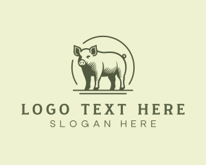 Organic Pig Barn  logo