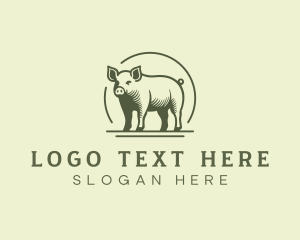 Organic Pig Barn  Logo