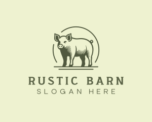Organic Pig Barn  logo design