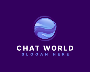 Globe Wave Digital logo design